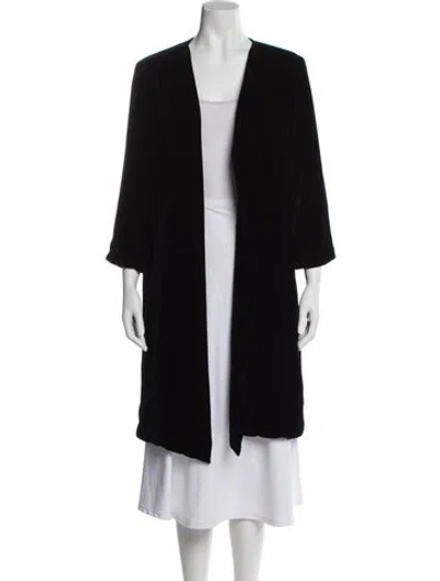 Pre-owned Peter Cohen Silk Evening Jacket In Black