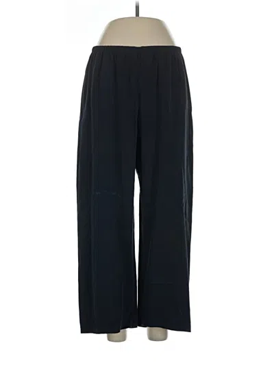 Pre-owned Peter Cohen Silk Pants In Black