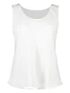 Peter Cohen Suit Tank Top In White