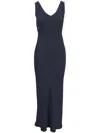 Peter Cohen Tea Dress In Blue