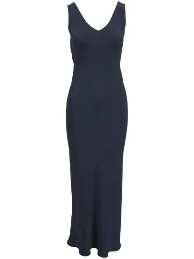 Peter Cohen Tea Dress In Blue