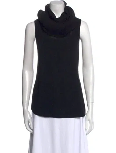 Pre-owned Peter Cohen Turtleneck Sweater In Black