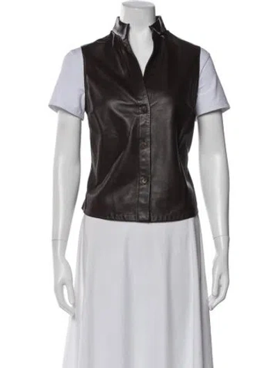 Pre-owned Peter Cohen Vest In Black