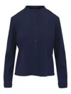 Peter Cohen Wool Jacket In Blue