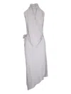 Peter Cohen Wrap-detail Midi Dress