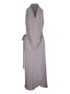 Peter Cohen Wrap-detail Midi Dress