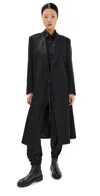Peter Do Beau Coat Black In Black