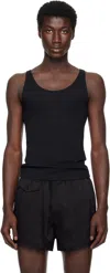 Peter Do Black Han Open Back Tank Top
