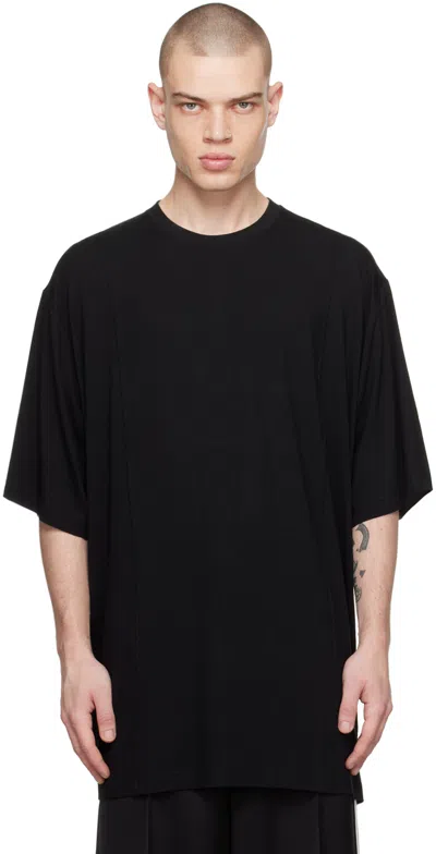 Peter Do Black Oversized Creased T-shirt