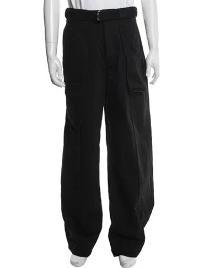 Pre-owned Peter Do Cargo Pants In Black