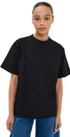 Peter Do Creased Oversized Tee Black