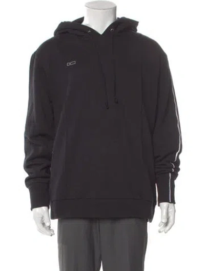 Pre-owned Peter Do Crew Neck Long Sleeve Hoodie In Gray