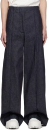 Peter Do Indigo Oversized Jeans In Indigo
