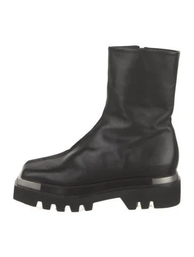 Pre-owned Peter Do Leather Boots In Black