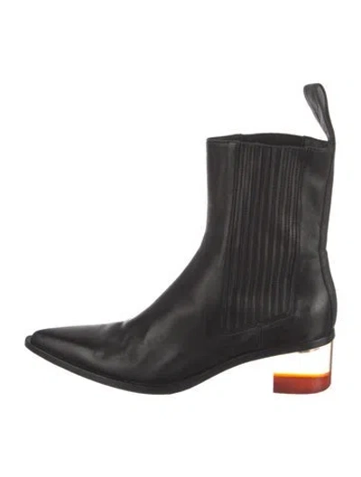 Pre-owned Peter Do Leather Boots In Black
