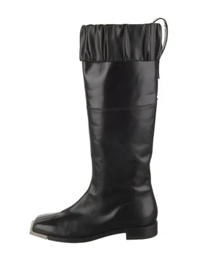 Pre-owned Peter Do Leather Boots In Black