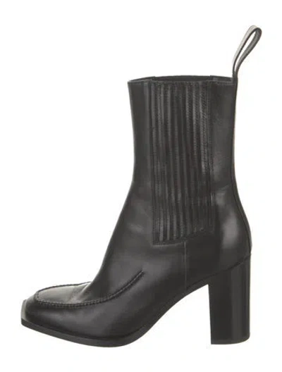 Pre-owned Peter Do Leather Boots In Black