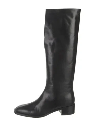 Pre-owned Peter Do Leather Boots In Black