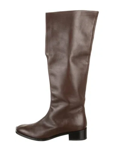 Pre-owned Peter Do Leather Boots In Brown