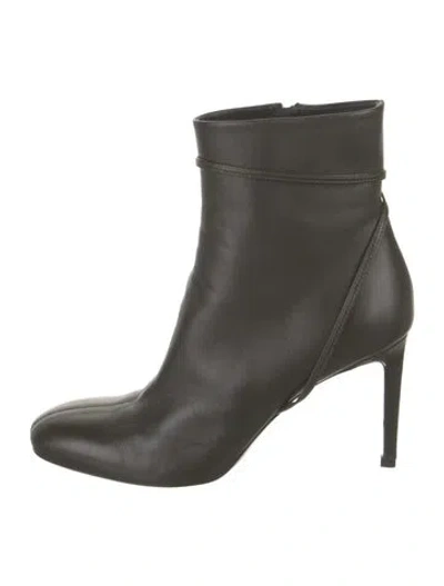 Pre-owned Peter Do Leather Boots In Green