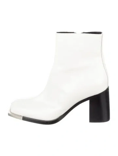 Pre-owned Peter Do Leather Boots In White