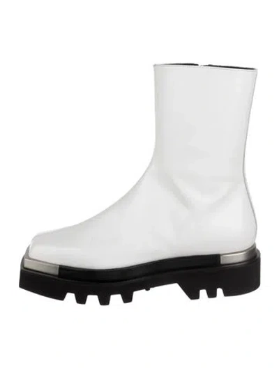 Pre-owned Peter Do Leather Boots In White
