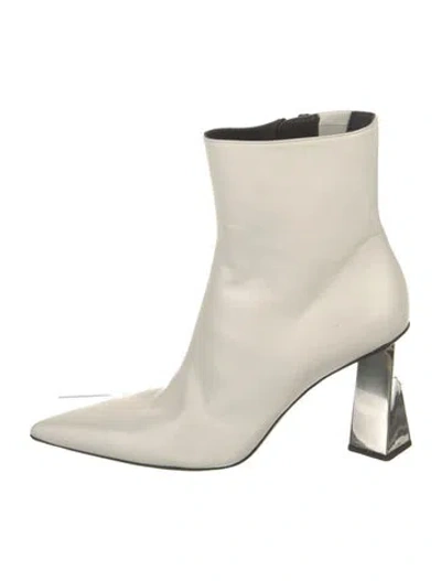 Pre-owned Peter Do Leather Boots In White