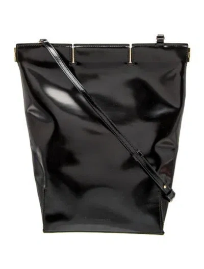 Pre-owned Peter Do Leather Crossbody Bag In Black