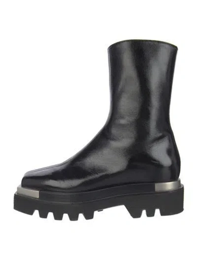 Pre-owned Peter Do Leather Moto Boots In Multicolor