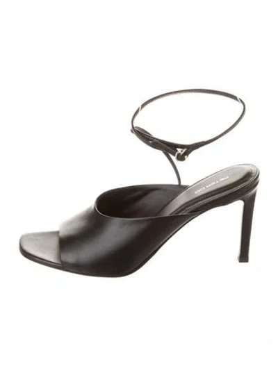 Pre-owned Peter Do Leather Sandals In Black