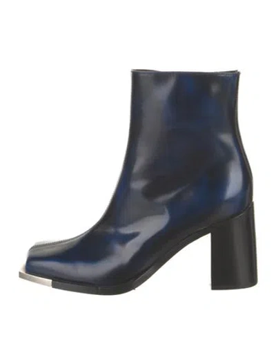 Pre-owned Peter Do Leather Tie-dye Print Boots In Multi