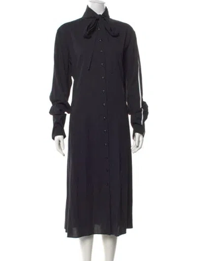 Pre-owned Peter Do Long Dress In Black