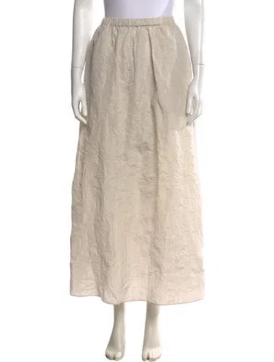 Pre-owned Peter Do Long Skirt W/ Tags In Neutral