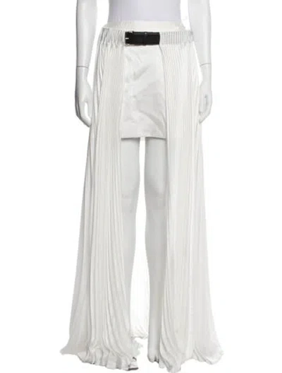 Pre-owned Peter Do Long Skirt In White