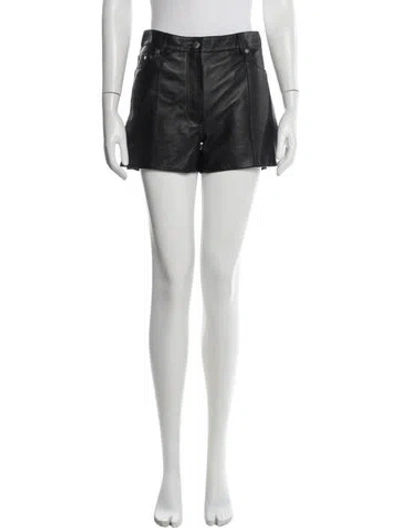 Pre-owned Peter Do Mini Shorts In Black
