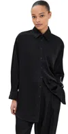 Peter Do Peter Shirt 2.0 Black In Black