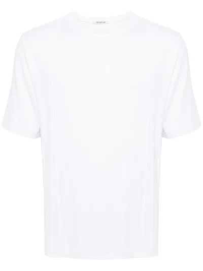 PETER DO PLEAT-DETAIL COTTON T-SHIRT