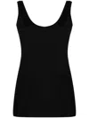 Peter Do Scoop-neck Sleeveless Top In Black