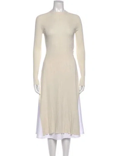 Pre-owned Peter Do Silk Crew Neck Top In White