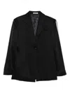 Peter Do Single-breasted Blazer In Black