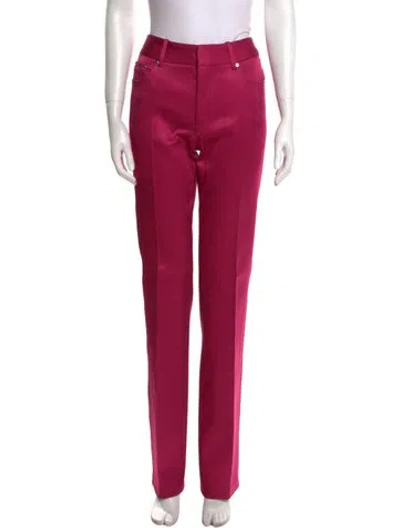 Pre-owned Peter Do Straight Leg Pants In Pink