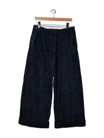 Pre-owned Peter Do Straight-leg Jeans In Blue