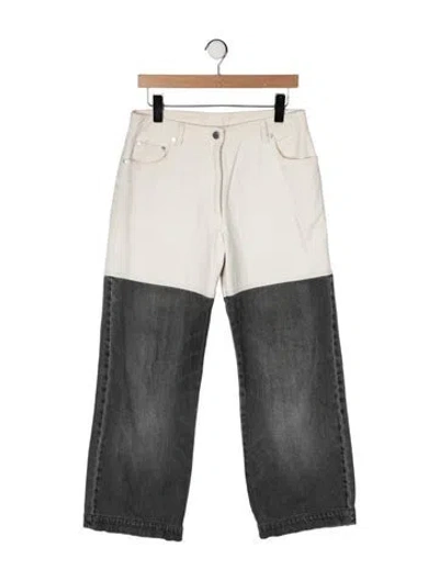 Pre-owned Peter Do Straight-leg Jeans In Multi