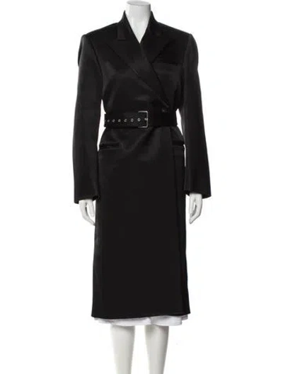 Pre-owned Peter Do Trench Coat In Blue
