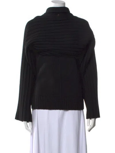 Pre-owned Peter Do Turtleneck Sweater In Black