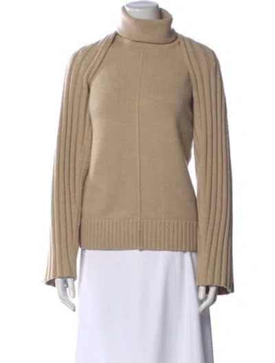 Pre-owned Peter Do Turtleneck Sweater In Neutral