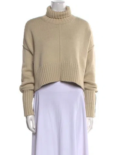 Pre-owned Peter Do Turtleneck Sweater In Neutral