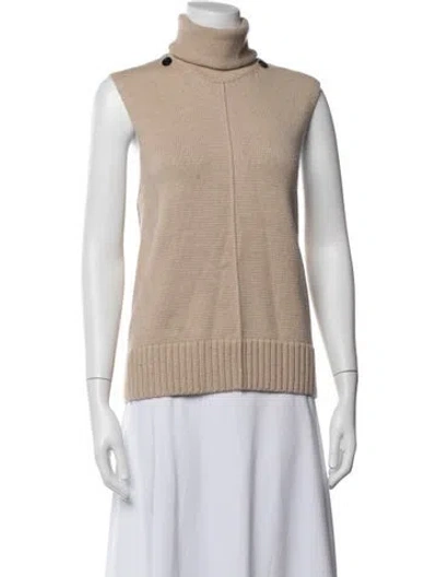 Pre-owned Peter Do Turtleneck Sweater In Neutrals