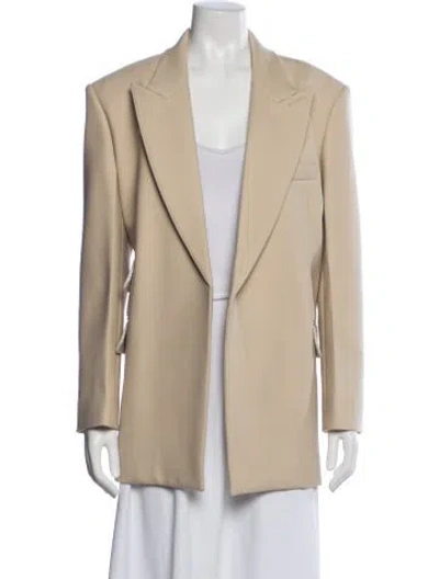 Pre-owned Peter Do Virgin Wool Blazer In Neutral