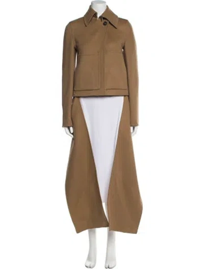 Pre-owned Peter Do Virgin Wool Jacket W/ Tags In Brown